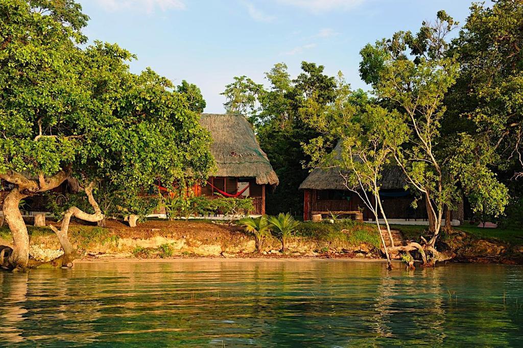 Hotel Rancho Encantado Bacalar Exterior foto